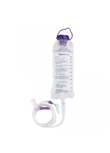 Generica Enteral Delivery Gravity Bag Set with ENFit Connector for Safe Enteral Nutrition Delivery