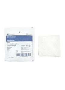 Dermacea 441200 Sterile Cotton Gauze Sponge, Medium, 6x6.75 Inches