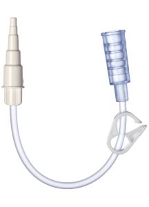 Halyard MIC-KEY Feeding Extension Set with Stepped Connectors: Reusable, DEHP-Free, Bolus and Stepped Connectors