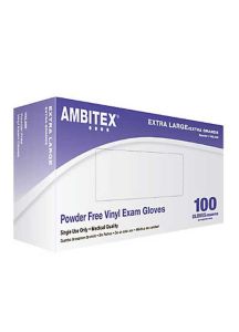 Ambitex V200 Series Powder Free Vinyl Exam Gloves