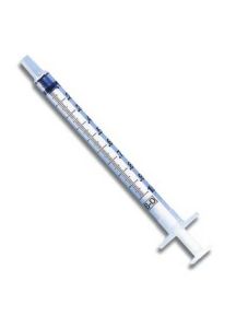 BD 1 mL Tuberculin Syringe Without Needle