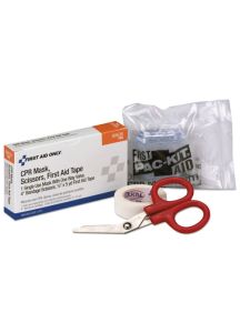 Acme First Aid Kit with Tape/CPR Mask/Scissor by Acme United Corporation
