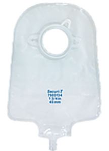 Securi-T Transparent Urostomy Pouch with Cap by Genairex