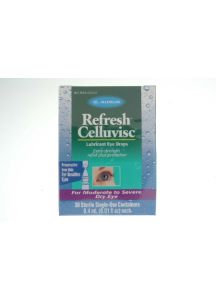 Refresh Celluvisc Lubricant Eye Drops 30ml - Extra Strength Formula for Sensitive Eyes