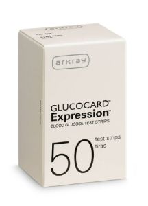 GLUCOCARD Expression Blood Glucose Test Strips