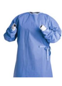 Standard Sterile-Back Surgical Gown, Large, Disposable Large - 9515
