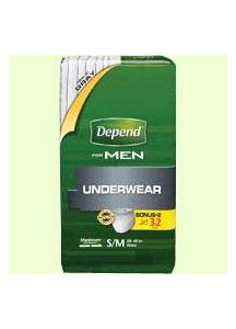 Depend Men Super Plus Absorbency Underwear