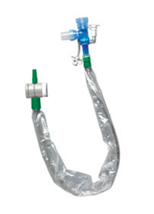 Halyard Closed Suction Catheter, T-Piece - Safely Remove Secretions
