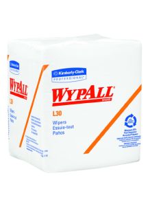 Wypall L30 Wipes, 12.5" X 13", White 12-1/2 X 13 Inch - 5812