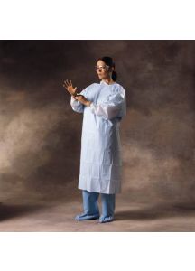 Isolation Gown Disposable Impervious with Thumb Loop