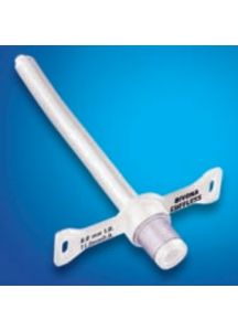 Bivona Silicone Uncuffed Fixed Neck Flange HyperFlex Extra Length Tracheostomy