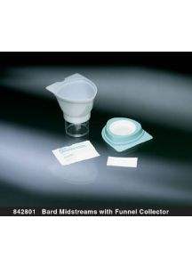 Midstream Kit with Funnel Collector and BZK Wipes - 842801
