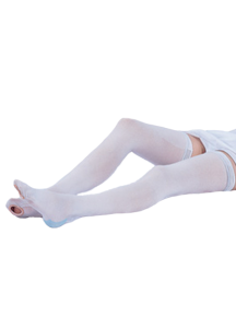 Carolon Anti-Embolism ATS Thigh-High Inspection Toe Graduated Stockings