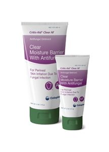 Critic-Aid Clear Moisture Barrier Ointment with Antifungal, 4 g Packet - 7570