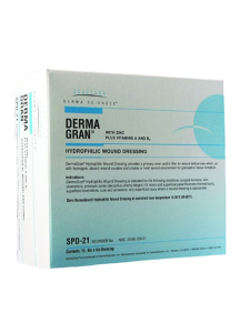 DermaGran Hydrophilic Wound Dressing with Zinc