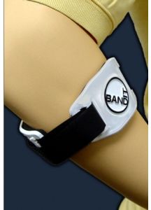 Tennis Elbow Strap Band It with Universal Hook and Loop Closure, Right or Left Arm