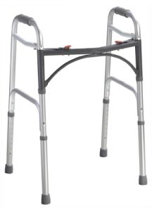 Deluxe Junior Two Button Folding Walker 25 to 32 Inch - 10201-4