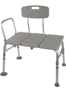DD Medical KD Transfer Bench with Side Arm and Tool-Free Assembly