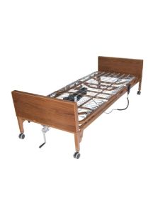 Delta Ultra Light Semi-Electric Bed with Full Rails 15 to 24 Inch - 15030BV-PKG