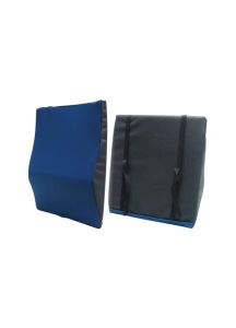 Drive Medical Lumbar Cushion for Comfortable and Supported Positioning with Memory Foam - Model 8033