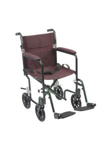 Fly-Weight Lightweight Deluxe Transport Chair by Drive