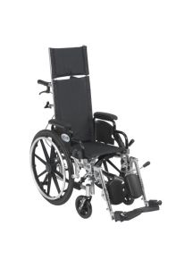 Drive Viper Plus LIGHT WEIGHT RECLINING Wheelchair with Elevating Leg rest and Flip Back Arms