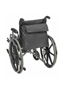 Navy Poly/Cotton Wheelchair Back Pack withVelcro - 517-1072-0200