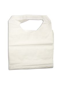 Adult Lap Bibs with Tie-On, 16" x 33" 16 X 23 Inch - 4405