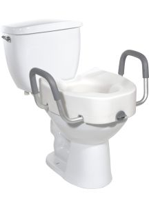 Raised Elevated Toilet Seat by Drive