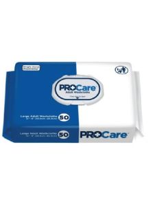 ProCare Washcloth Wipes for Personal Hygiene Care