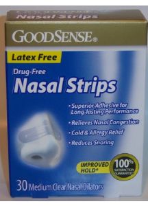 Nasal Strips, Medium, Clear (30 Count) - ASO00419