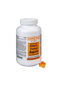 Enteric Coated Aspirin Pain Relief by Geri-Care - 325 mg Strength
