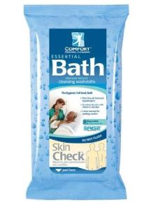 Essential Bath Cleansing Washcloths -Scented