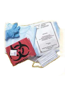 Head to Toe Personal Protection Kit with Shoe Covers and Surgical Cap