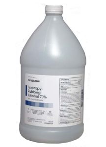 McKesson Isopropyl Rubbing Alcohol - 23-A0023, 70% Antiseptic, 1 Gallon Bottle