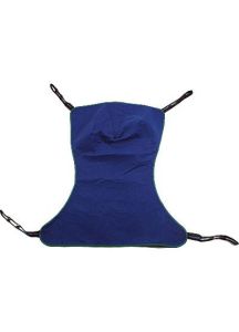 Reliant Full Body Solid Fabric Sling without Commode Opening, Large, Green, Polyester/Nylon Large - R113