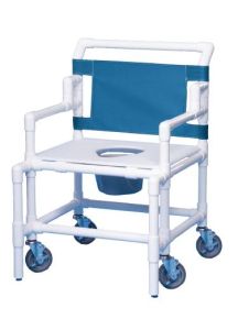 Bariatric Shower Commode Chair 22 Inch - SC550P