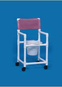 Shower Commode Chair 21 Inch - VL SC20 P BLUE