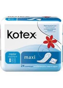 Kotex Maxi Pads Regular