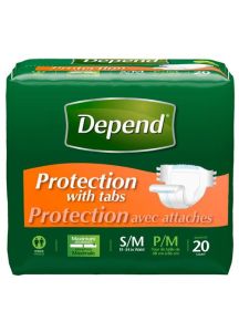 Depend Protection Briefs Heavy Absorbency