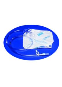 KENDALL Kenguard Urine Drainage Bag with Reflux Valve with Hook & Loop Hanger