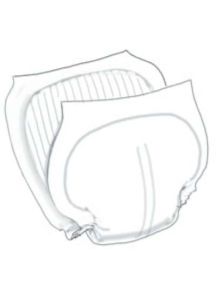 Wings Contoured Insert Pads - Covidien Incontinence Liners