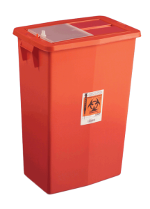 12 Gallon Red Multi-Purpose Sharps Container with Slide Lid 8935