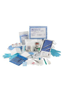 Universal Protection Tray with Eyeshield and Bouffant Cap by Medical Action Industries