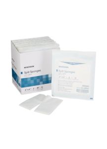 McKesson 16-42046 Non-Woven Sponges High Absorbency 4x4 Inch 6 Ply Sterile