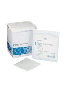 McKesson 16-42148 Woven Sponges High Absorbency 4x4 Inch 8 Ply Sterile