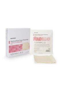 Adhesive Foam Dressing Acrylic Adhesive 7 x 7 Inch Sacral - Sterile