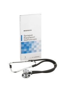 entrust Sprague - Rappaport Stethoscope 1-1/4 Inch / 1 Inch / 3/4 Inch Bell - 01-640BKMCE
