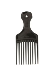 McKesson Brand Mini Hair Pick Comb - 5.3 Inches - Polypropylene - Black - 16-C567