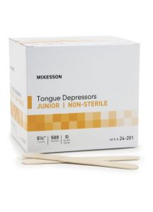 Endure Wooden Tongue Depressor, 6 Inch Length, Non-Sterile, Box of 100